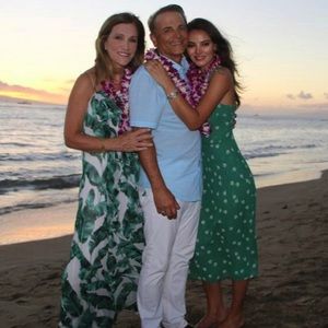 Worn Twice Reformation Green & White Midi Dress